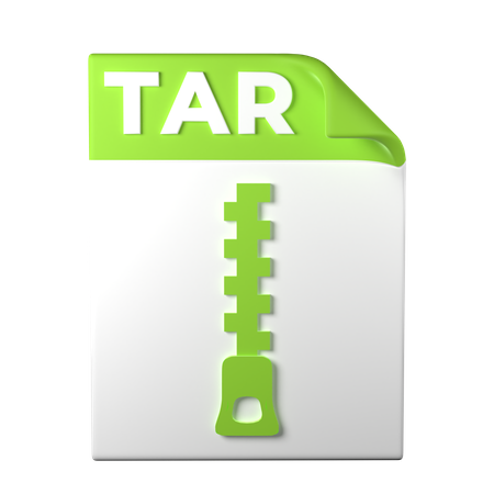 Tar-Datei  3D Icon