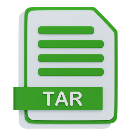 TAR File  3D Icon