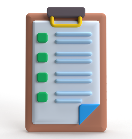 Tarefa  3D Icon