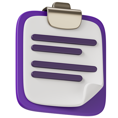 Tarefa  3D Icon