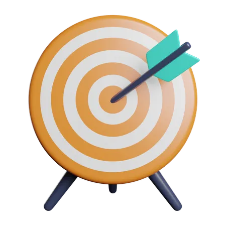 Target Goal Aim 3D Icon