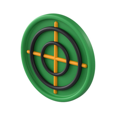 Target  3D Icon
