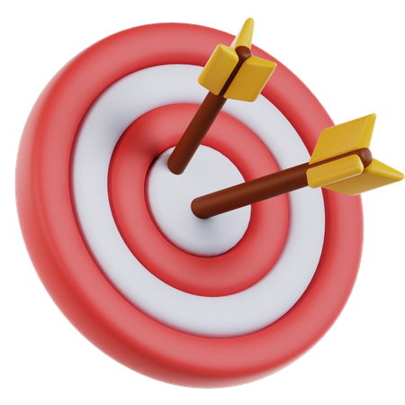 目標  3D Icon