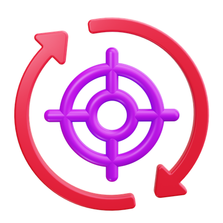 Target  3D Icon