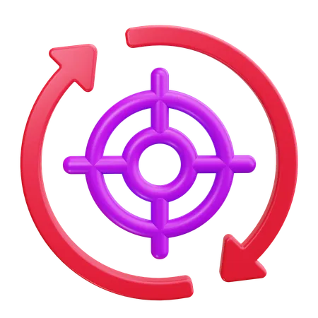 Target  3D Icon