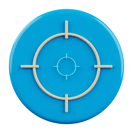 Target  3D Icon