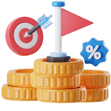 Target  3D Icon