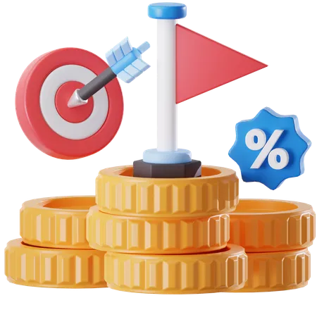 Target  3D Icon