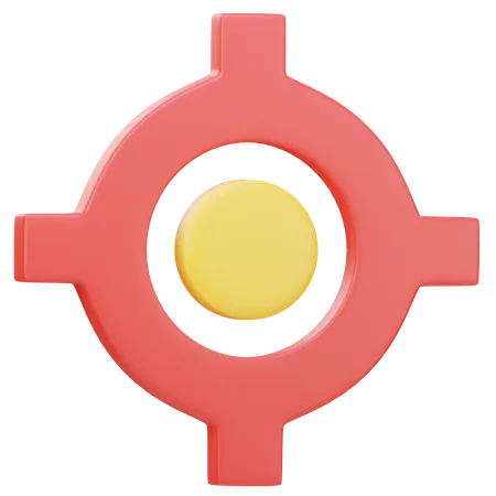 Target  3D Icon