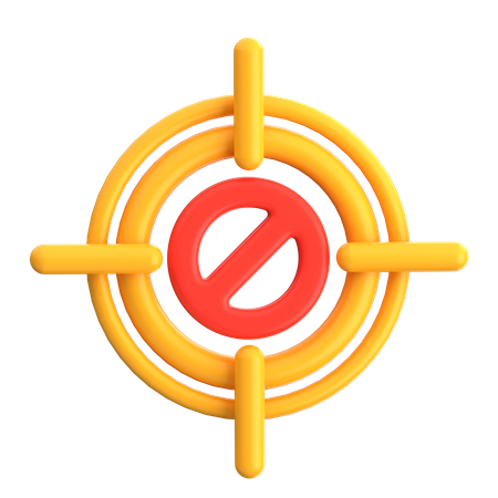 Target  3D Icon