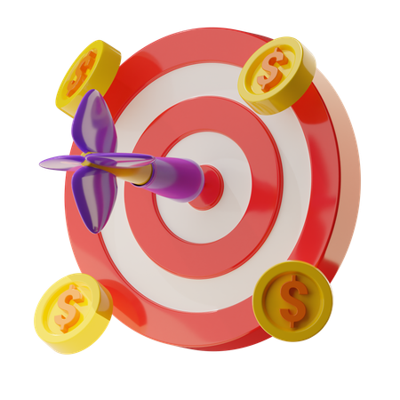 Target  3D Icon