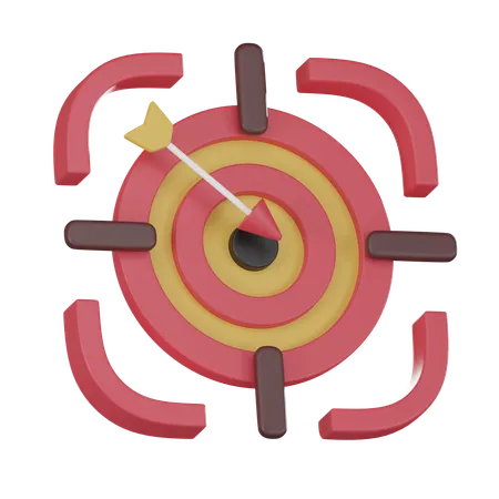 Target  3D Icon