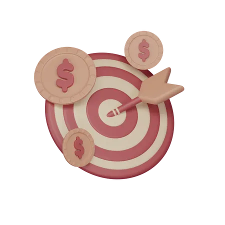 Target  3D Icon