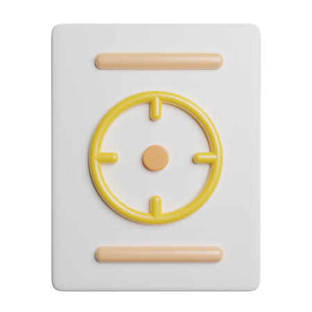 Target  3D Icon