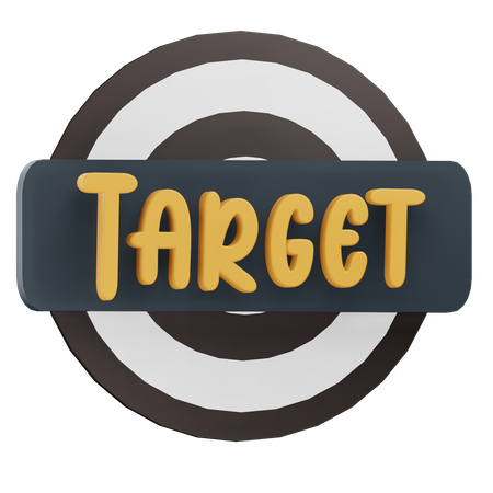 Target  3D Icon