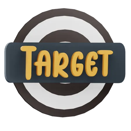 Target  3D Icon