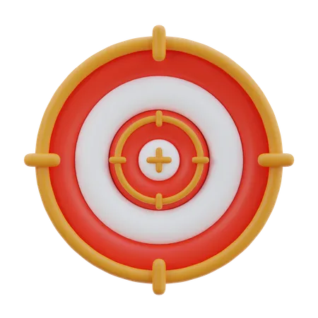 Target  3D Icon