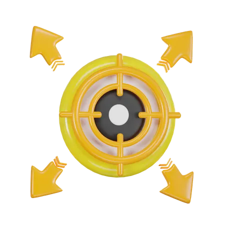 Target  3D Icon