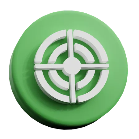 Target  3D Icon