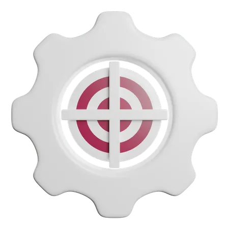 Target  3D Icon