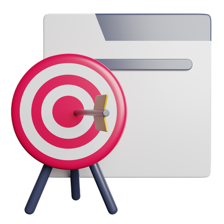 Target  3D Icon