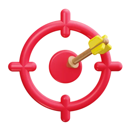 Target  3D Icon