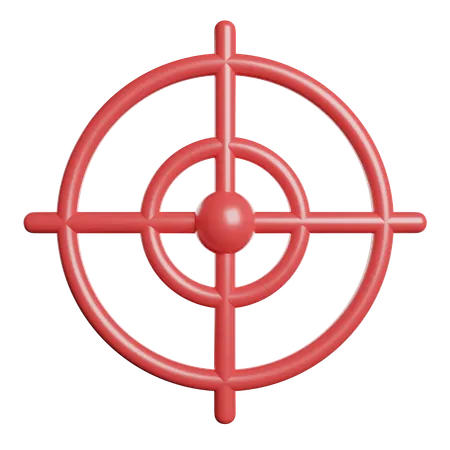 Target  3D Icon