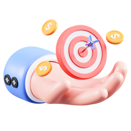 Target  3D Icon