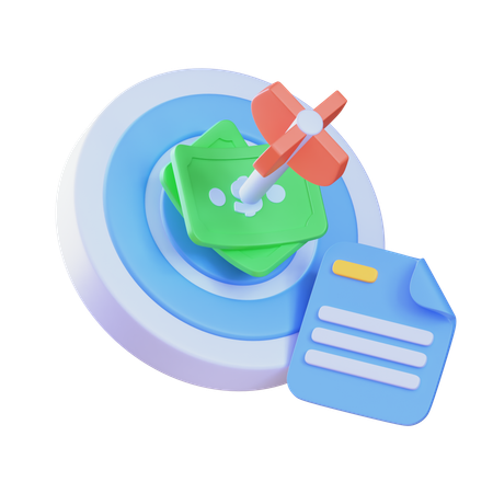 Target  3D Icon