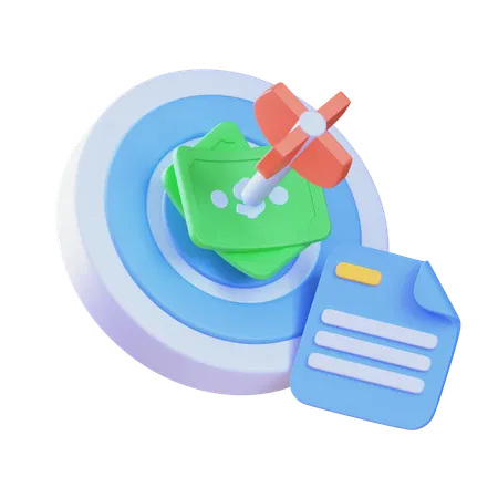 Target  3D Icon
