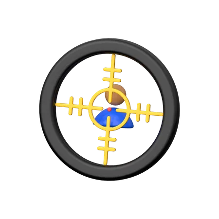 Target  3D Icon