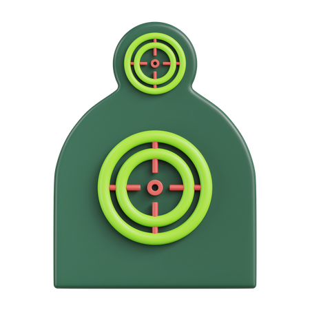 Target  3D Icon