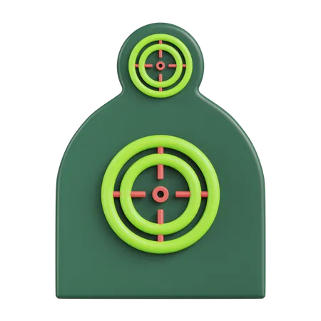 Target  3D Icon