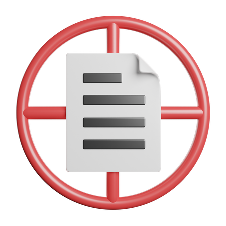 Target  3D Icon