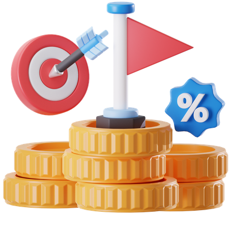 Target  3D Icon