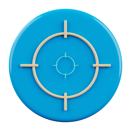 Target  3D Icon