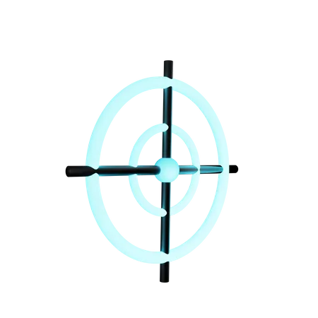 Target  3D Illustration