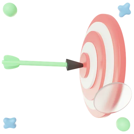 Target  3D Illustration