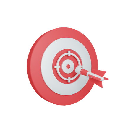 Target  3D Illustration