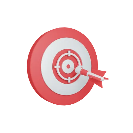 Target  3D Illustration