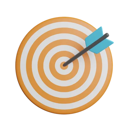 Target Goal Focus 3D Icon