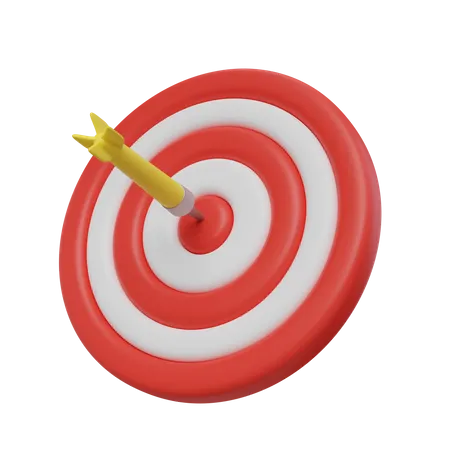 Dart Target 3 D Illustration 3D Icon