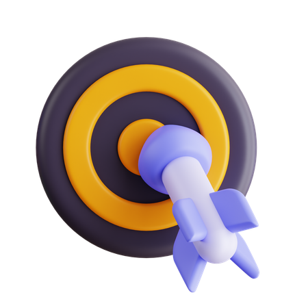 Target achievement  3D Icon