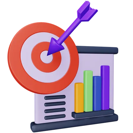Target Analysis 3D Icon