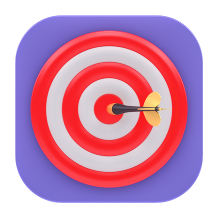 Target App  3D Icon