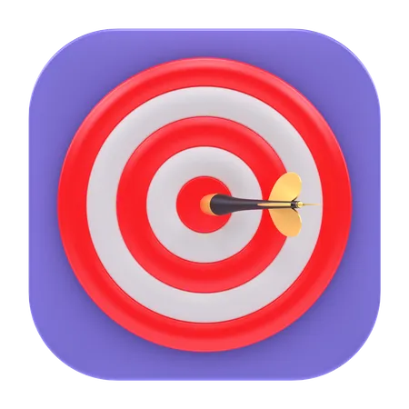 Target App  3D Icon