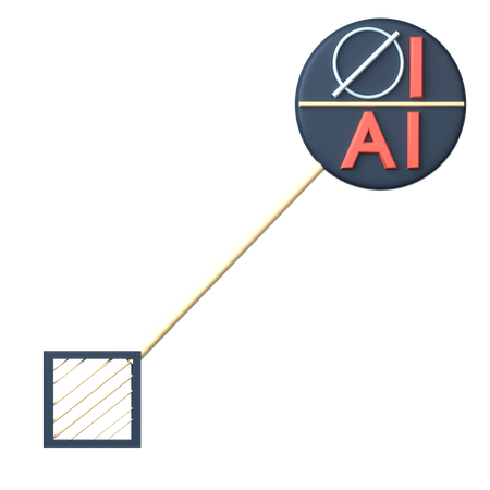 Target Area Rectangle Dimensioning And Tolerancing Symbols  3D Icon