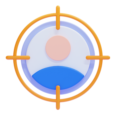Target Audience  3D Icon