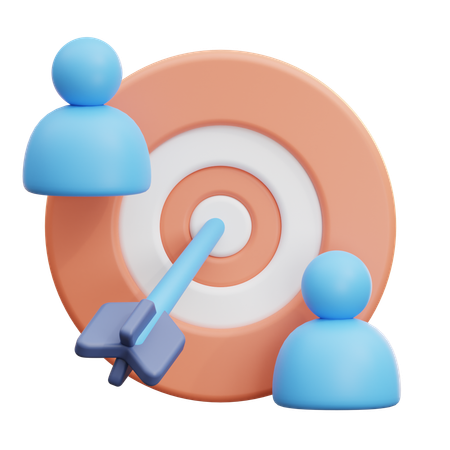 Target Audience  3D Icon