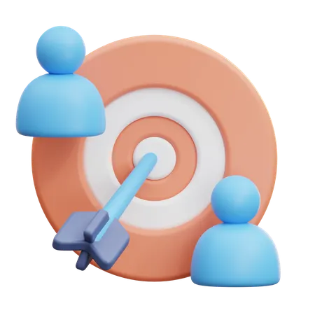 Target Audience  3D Icon